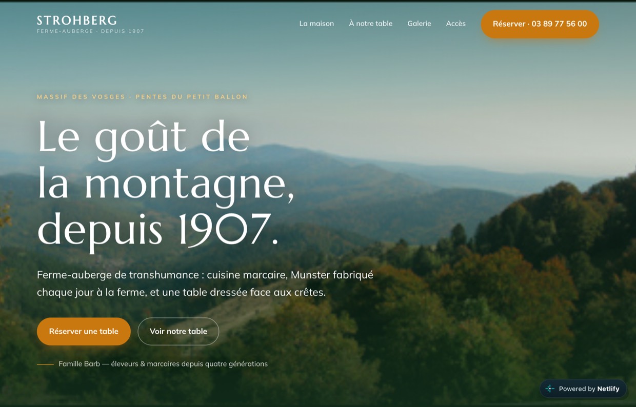 Site Ferme-Auberge Strohberg